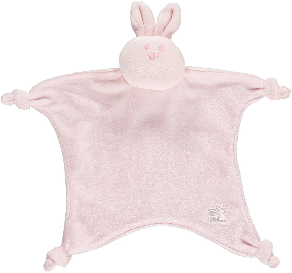 Velour Rose Bunny Comforter Pink