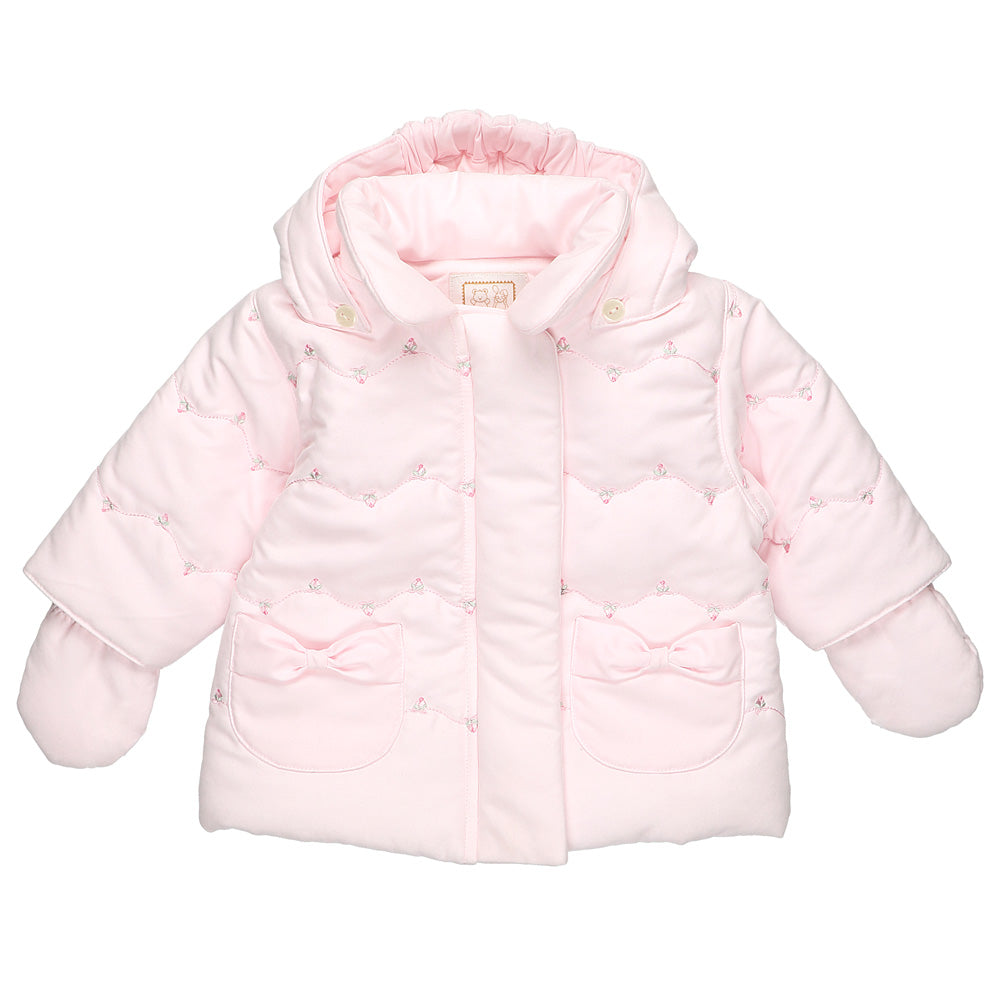 Riva Rosebud Baby Girls Winter Jacket - Baby Girls Jacket | Emile et Rose