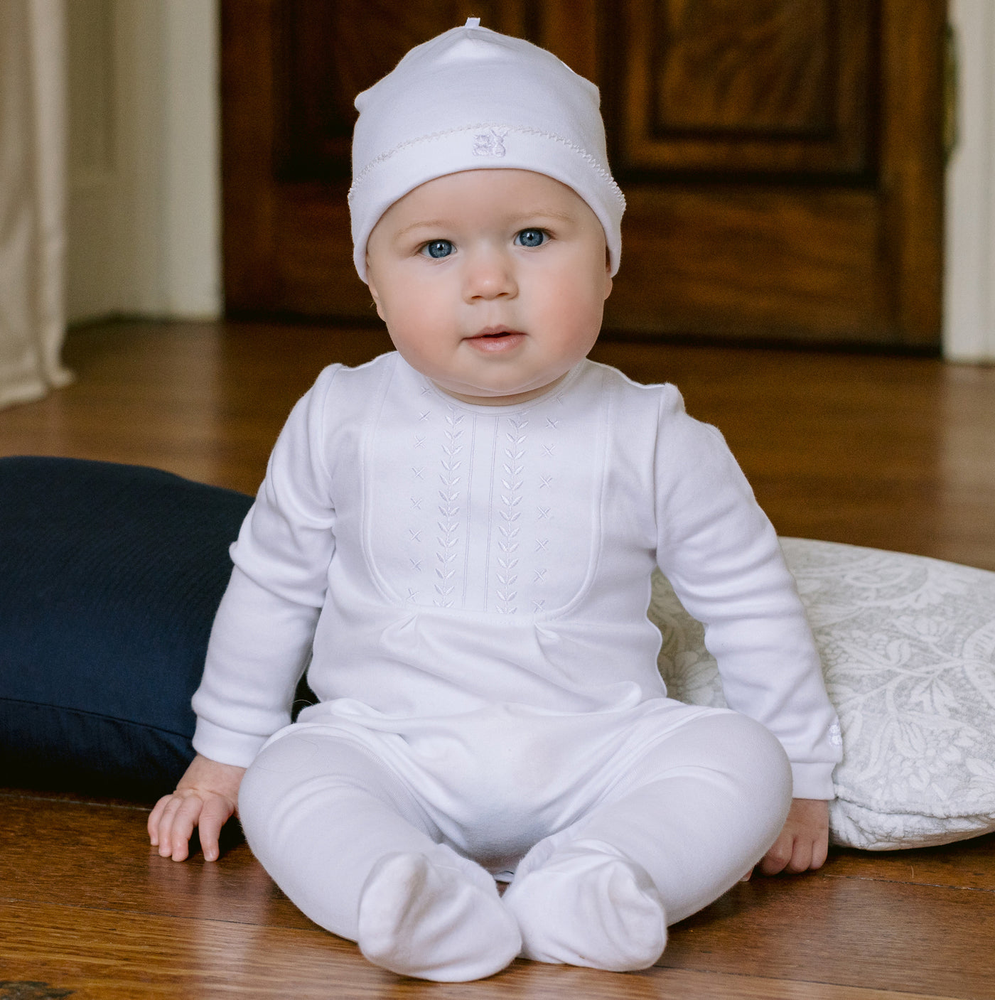 Mallory Unisex Babygrow & Hat