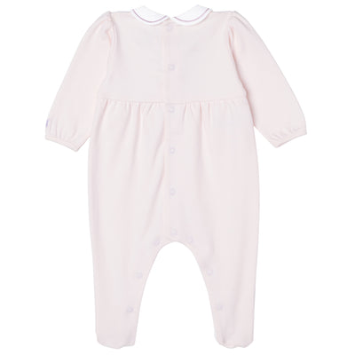 Honey Pink Bunny Girls Babygrow