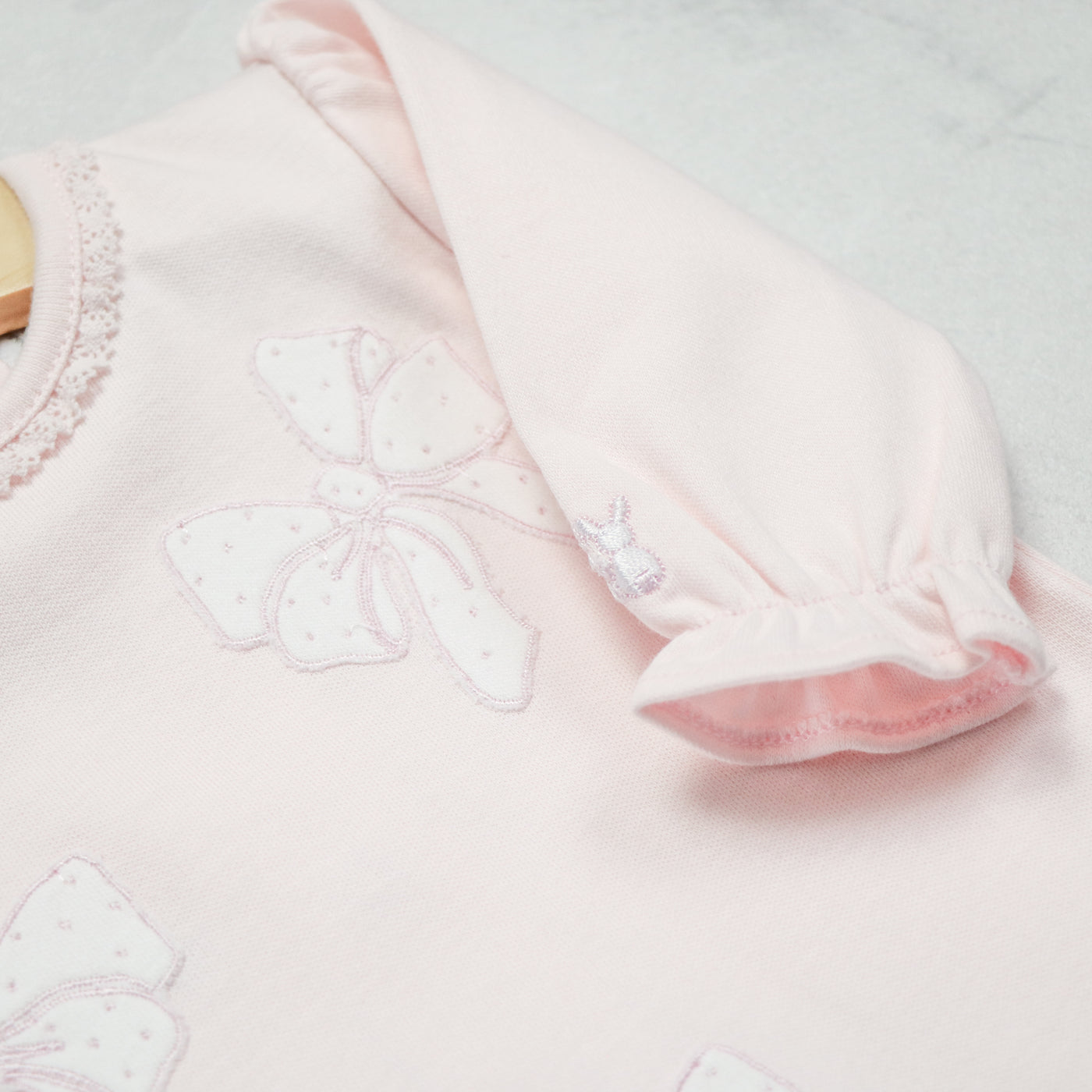 Hope Girls Babygrow with Bow Design