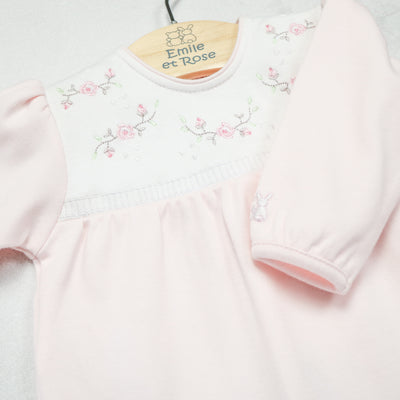 Harriet Pretty Pink Baby Girls Babygrow