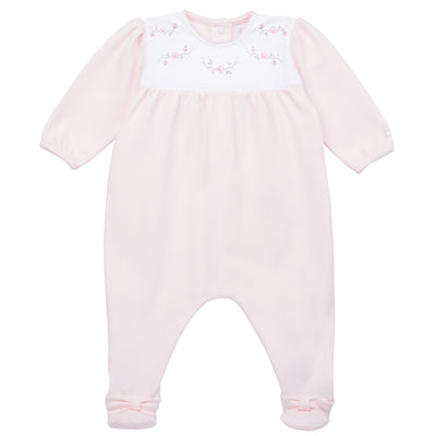 Harriet Pretty Pink Baby Girls Babygrow