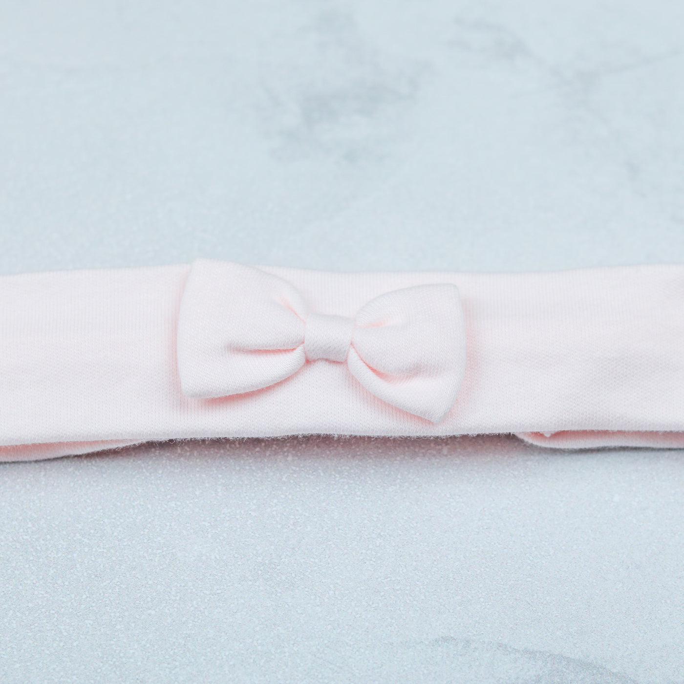 Alba Pink Baby Girls Bow Hairband