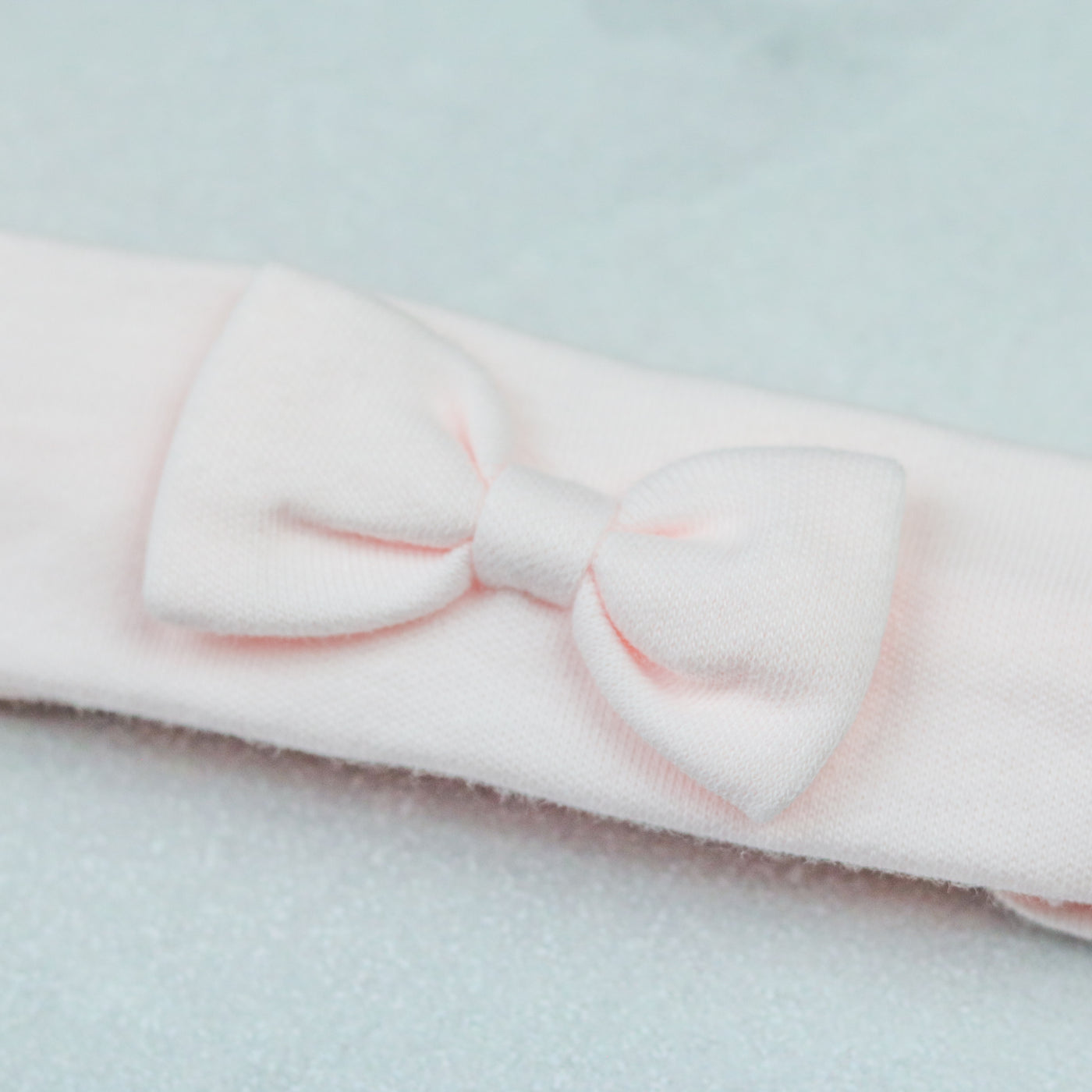 Alba Pink Baby Girls Bow Hairband