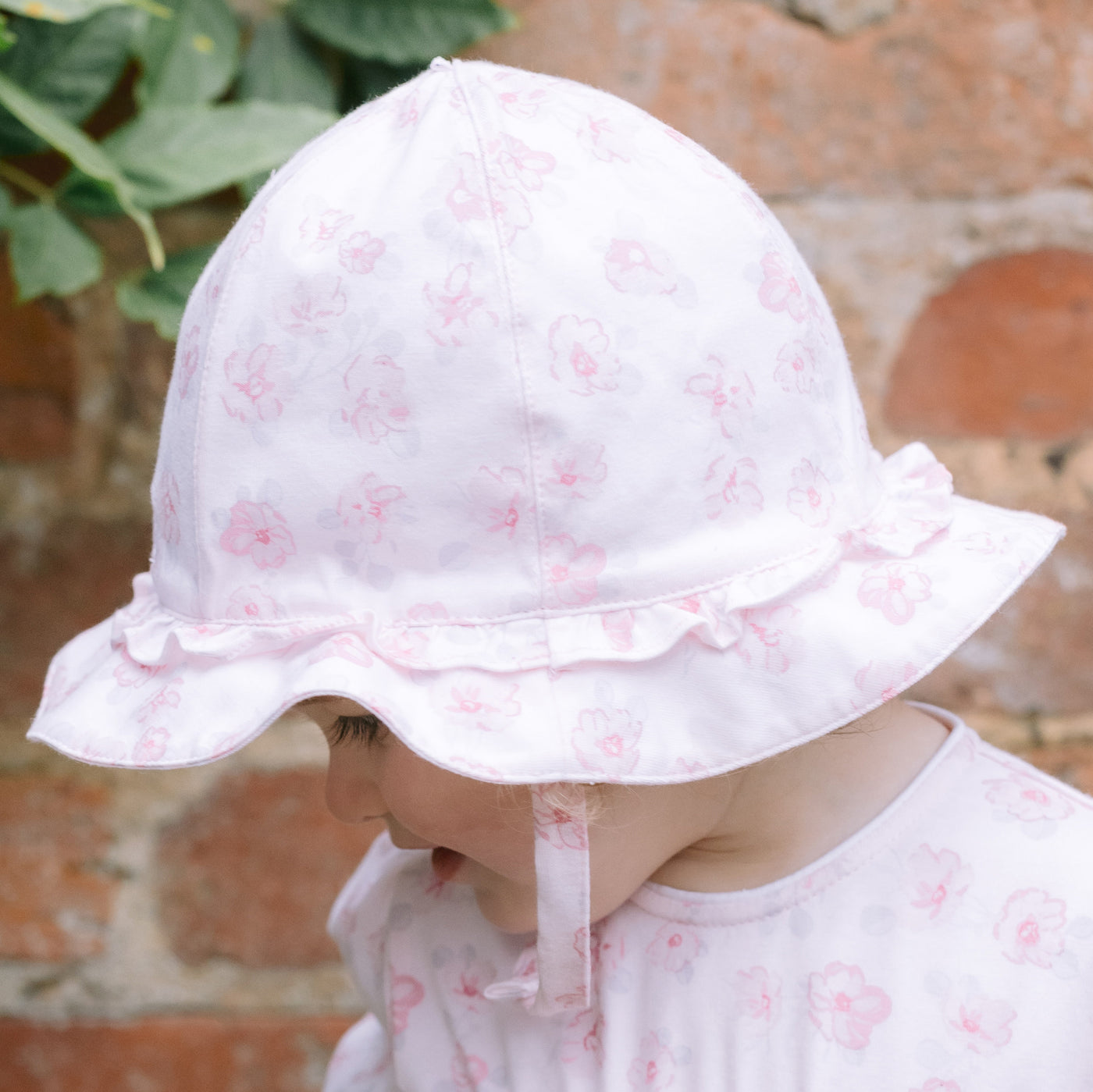 Jolene Baby Girls Floral Print Sun Hat