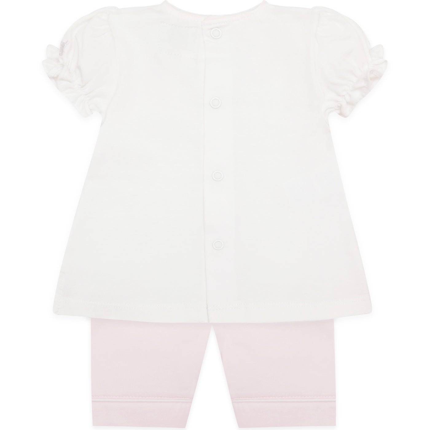 Jewell Pink Girls Top and Shorts Summer Set