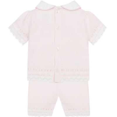 Judith Girls Knit Top and Shorts Set