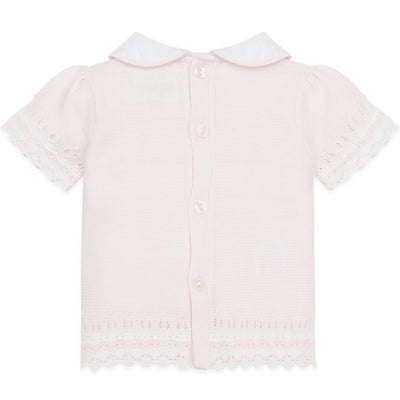 Judith Girls Knit Top and Shorts Set