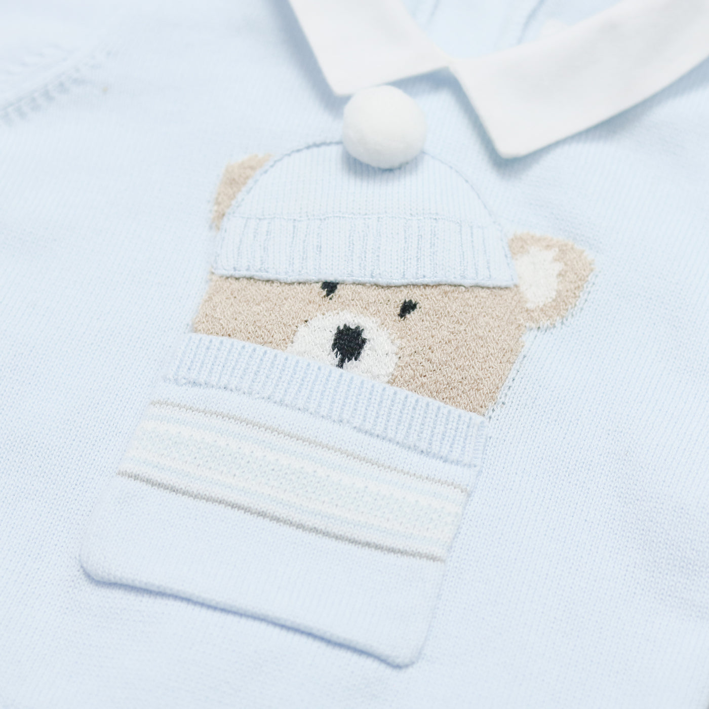 Hudson Blue Knit Teddy Outfit and Hat