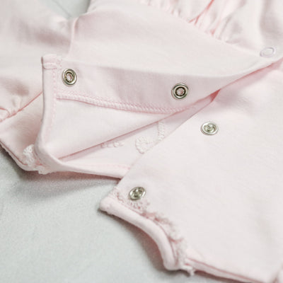 Hannah Baby Girls Dress with Embroidery Detail