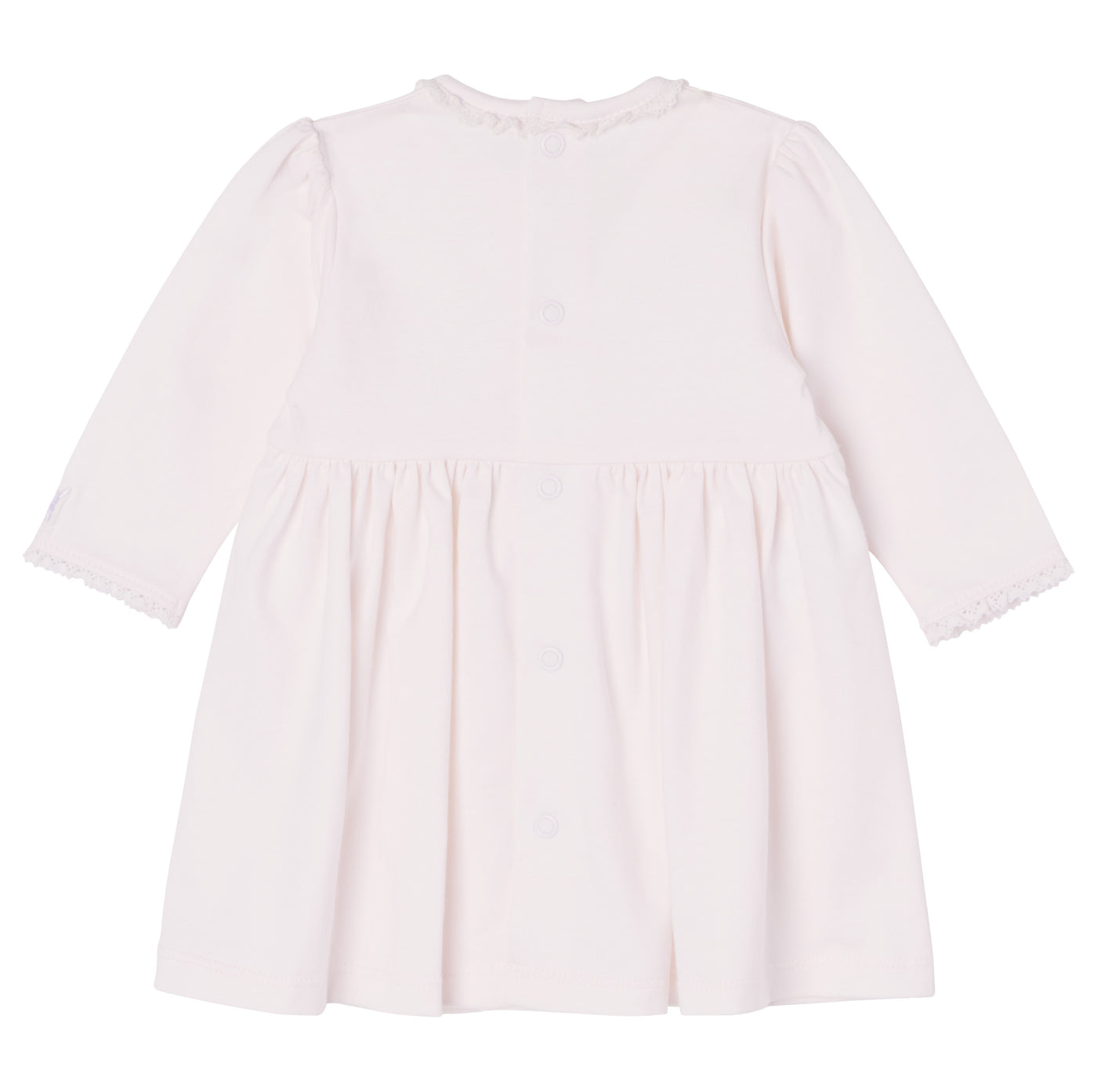 Hannah Baby Girls Dress with Embroidery Detail