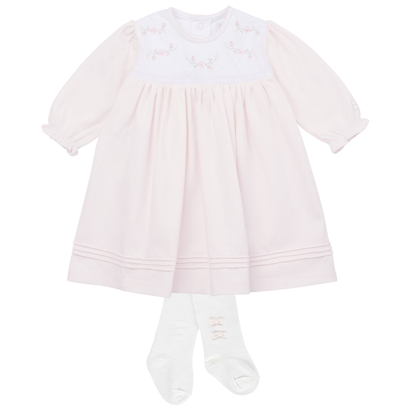 Harmony Beautiful Baby Girls Dress and Tights