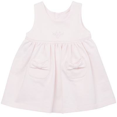 Honor Baby Girls Pinafore and Body Dress Set