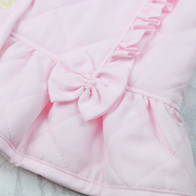 Parisa Pretty Baby Girls Quilted Jacket