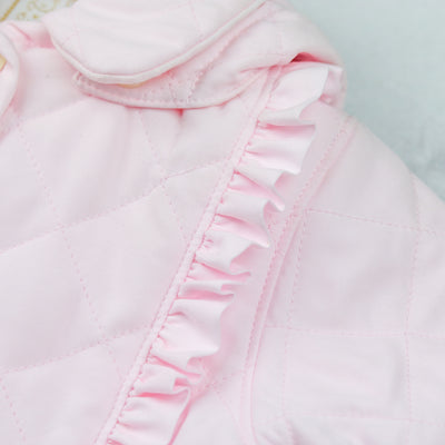 Parisa Pretty Baby Girls Quilted Jacket