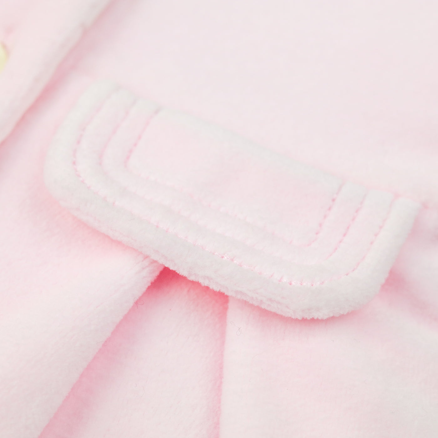 Rosanna Pink Velour Girls Coat & Hat Set