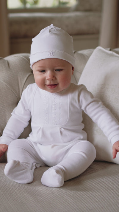 Mallory Unisex Babygrow & Hat