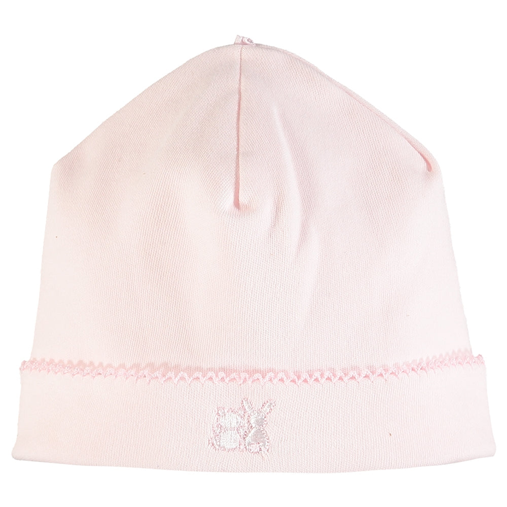 Baby Girls Pink Pull On Hat