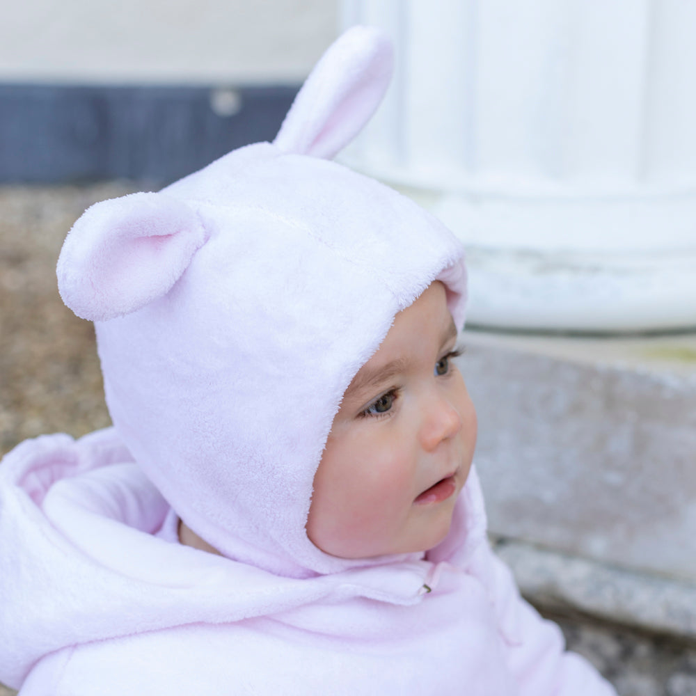 Pink bunny hat online