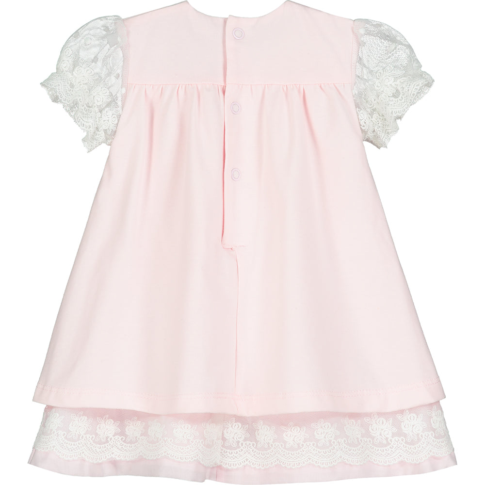 Whisper Pink Baby Dress - Emile et Rose