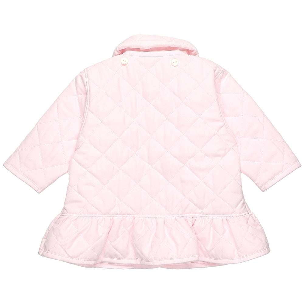 Quilted jacket for baby girl hotsell