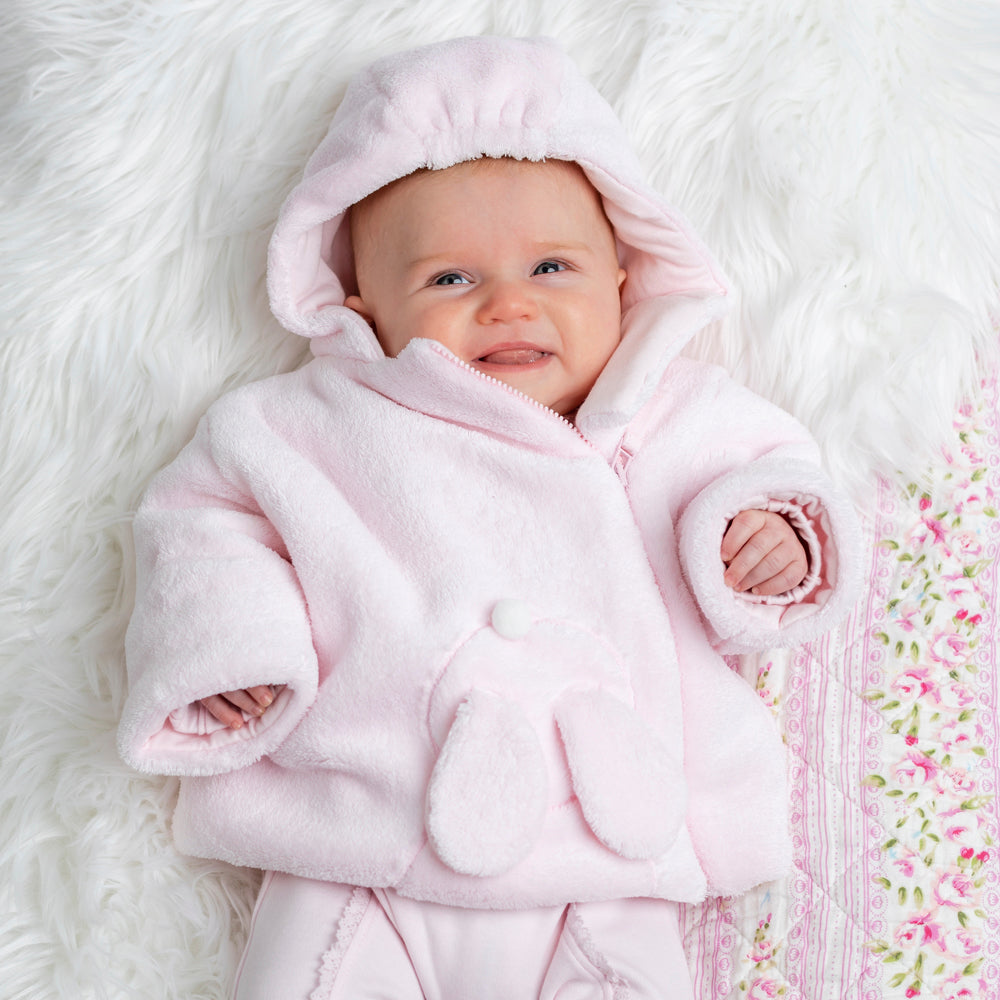 Aurora Baby Girls Fleece Winter Jacket Baby Girls Jacket Emile et Rose