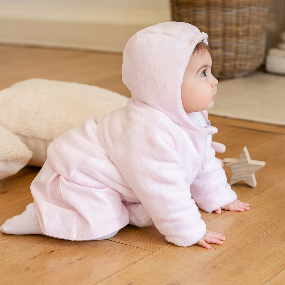 Aurora Baby Girls Fleece Winter Jacket Baby Girls Jacket Emile et Rose