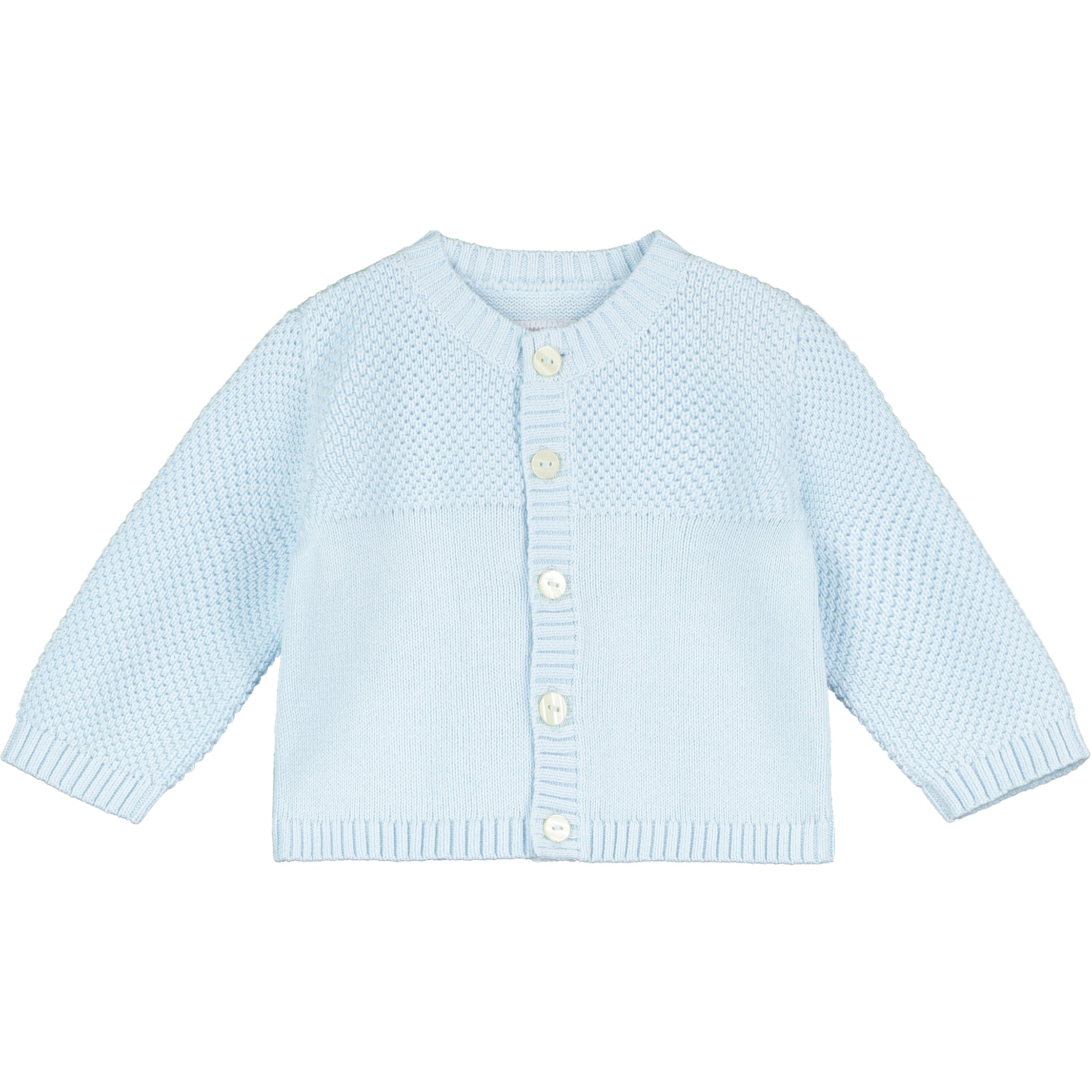 Baby cardigan blue best sale